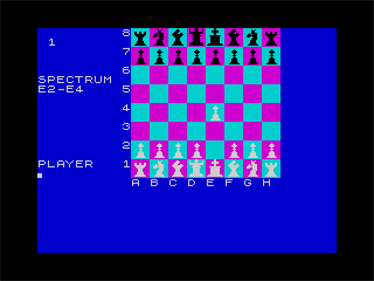 Spectrum Chess II - Screenshot - Gameplay Image
