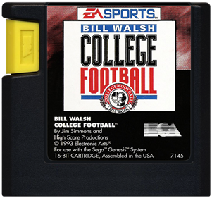 Bill Walsh College Football - Cart - Front Image