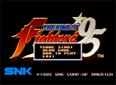 The King of Fighters '95 - Screenshot - Game Title Image