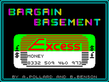 Bargain Basement!!! - Screenshot - Game Title Image