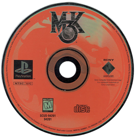 Mortal Kombat 3 - Disc Image