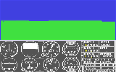 Flight Simulator II - Screenshot - Gameplay Image