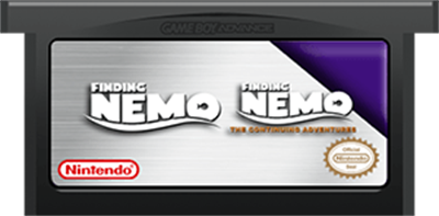 2 Games in 1: Finding Nemo + Finding Nemo: The Continuing Adventures - Fanart - Cart - Front