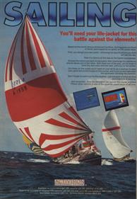 Sailing - Advertisement Flyer - Front Image