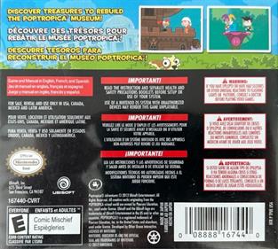 Poptropica Adventures - Box - Back Image