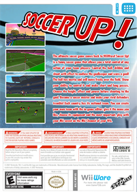 Soccer Up! - Box - Back Image