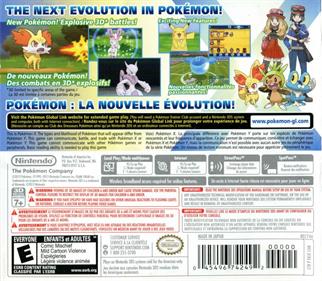 Pokémon X - Box - Back Image