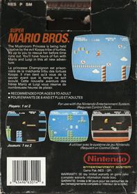 Super Mario Bros. - Box - Back Image