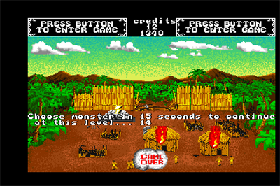 AAARGH! - Screenshot - Game Over Image