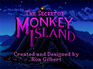 The Secret of Monkey Island - Screenshot - Game Title Image