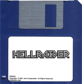 Hellraider - Fanart - Disc