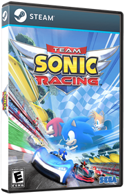 Team Sonic Racing - Box - 3D Image