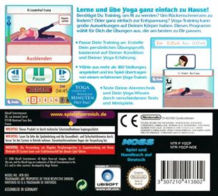 Quick Yoga Training: Learn in Minutes a Day - Box - Back Image