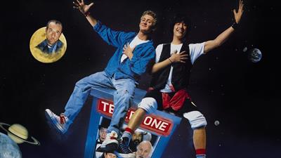 Bill & Ted's Excellent Video Game Adventure - Fanart - Background Image