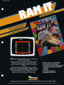 Ram It - Advertisement Flyer - Front Image