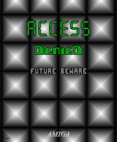 Access Denied - Fanart - Box - Front Image