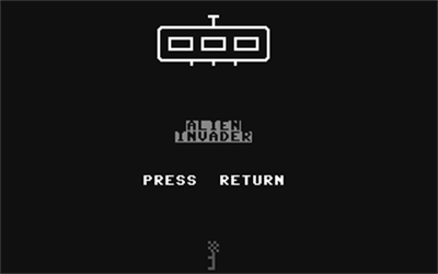 Alien Invader - Screenshot - Game Title Image