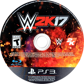 WWE 2K17 - Disc Image