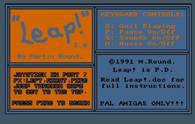 Leap! 2.0 - Screenshot - Game Title Image