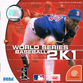 World Series Baseball 2K1 - Box - Front Image