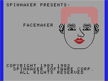 Facemaker - Screenshot - Game Title Image