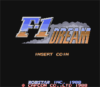 F-1 Dream - Screenshot - Game Title Image