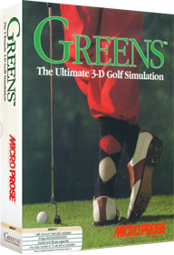 Greens: The Ultimate 3-D Golf Simulation - Box - 3D Image