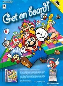 Mario Party Advance - Advertisement Flyer - Front Image