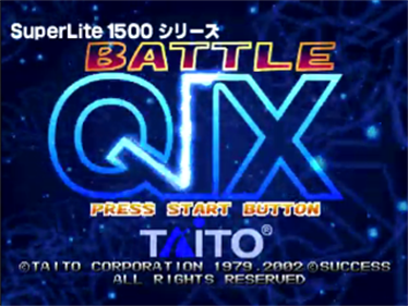 Battle Qix - Screenshot - Game Title Image