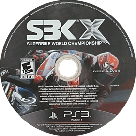 SBK X: Superbike World Championship - Disc Image