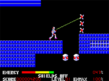Thexder - Screenshot - Gameplay Image