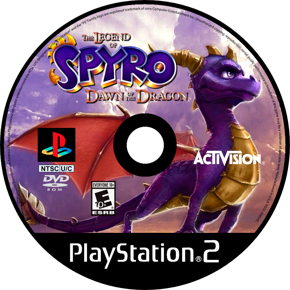 the legend of spyro dawn of the dragon ps2