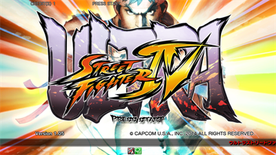 Ultra Street Fighter IV - Screenshot - Game Title Image