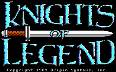 Knights of Legend - Screenshot - Game Title Image