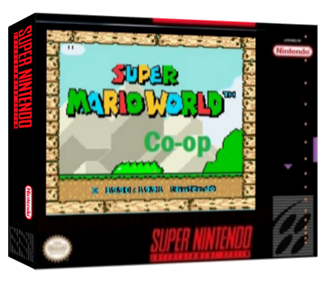 Super Mario World Co-op - Box - 3D Image
