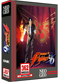 The King of Fighters '96 - Box - 3D Image