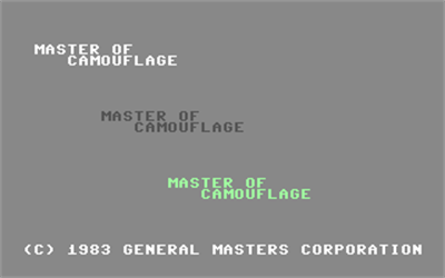 Master of Camouflage - Screenshot - Game Title Image