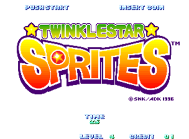 Twinkle Star Sprites - Screenshot - Game Title Image