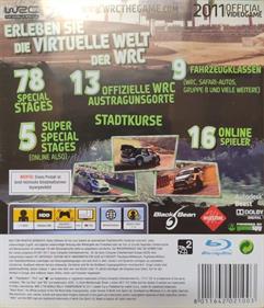 WRC 2: FIA World Rally Championship - Box - Back Image