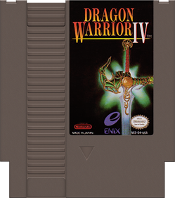 Dragon Warrior IV - Fanart - Cart - Front