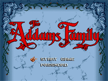 The Addams Family - Screenshot - Game Title