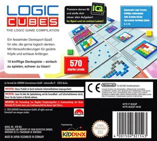 Logic Cubes - Box - Back Image