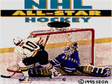 NHL All-Star Hockey - Screenshot - Game Title Image