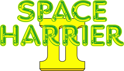 Space Harrier II - Clear Logo Image