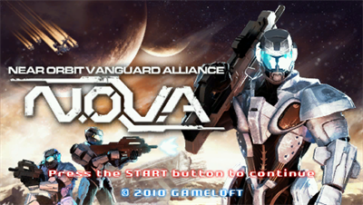 N.O.V.A. - Screenshot - Game Title Image