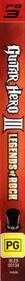 Guitar Hero III: Legends of Rock - Box - Spine Image