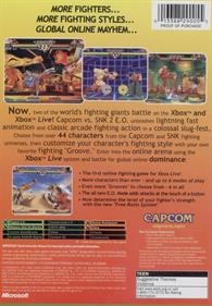 Capcom vs. SNK 2 EO - Box - Back Image