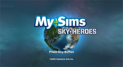 MySims Sky Heroes - Screenshot - Game Title Image
