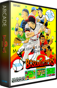 Baseball Stars 2 - Box - 3D Image