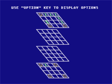 3-D Tic-Tac-Toe (Atari) - Screenshot - Gameplay Image